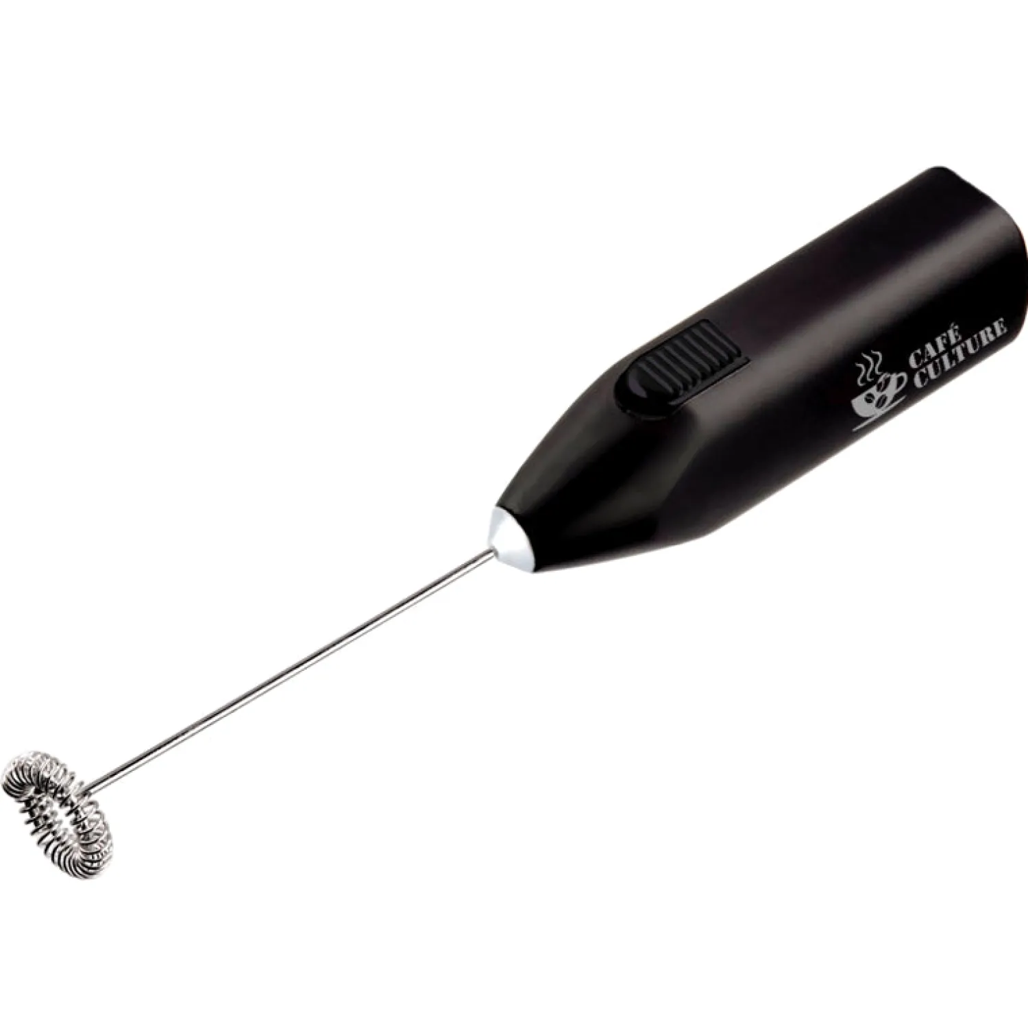 Ma Caféine Milk Frother>Café Culture | Black electronic manual milk frother