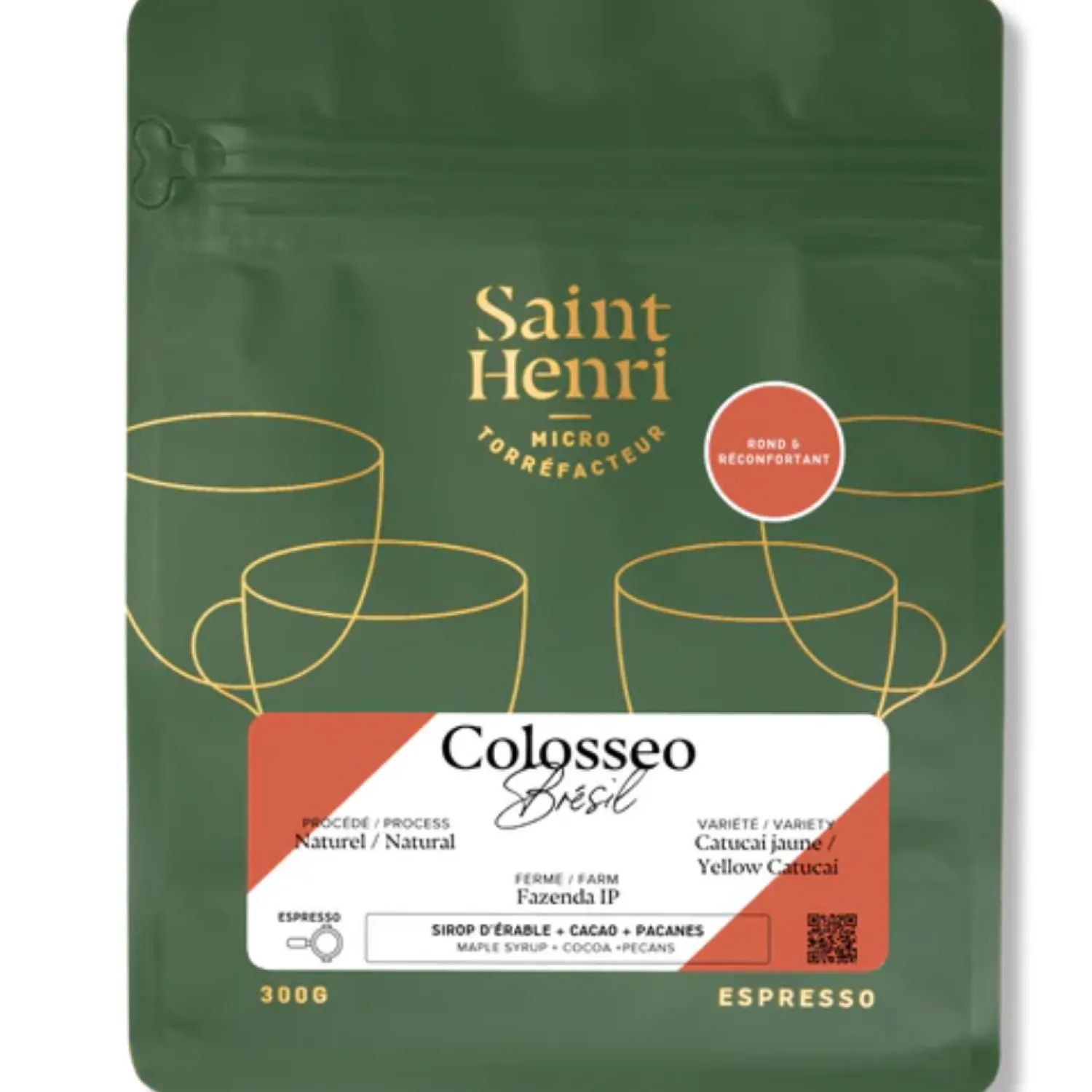 Ma Caféine St Henri Coffee | Coffee Beans>Café Saint-Henri | Colosseo 300gr