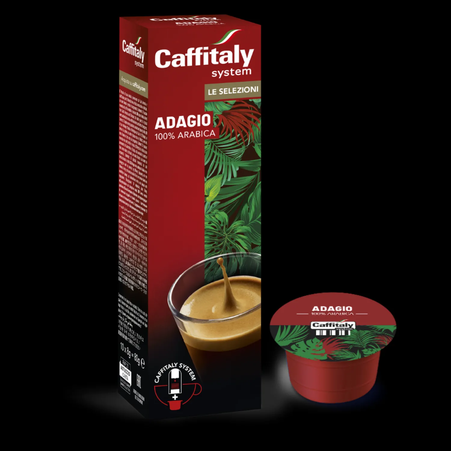 Ma Caféine Caffitaly Capsules | Caffitaly>Caffitaly | Adagio