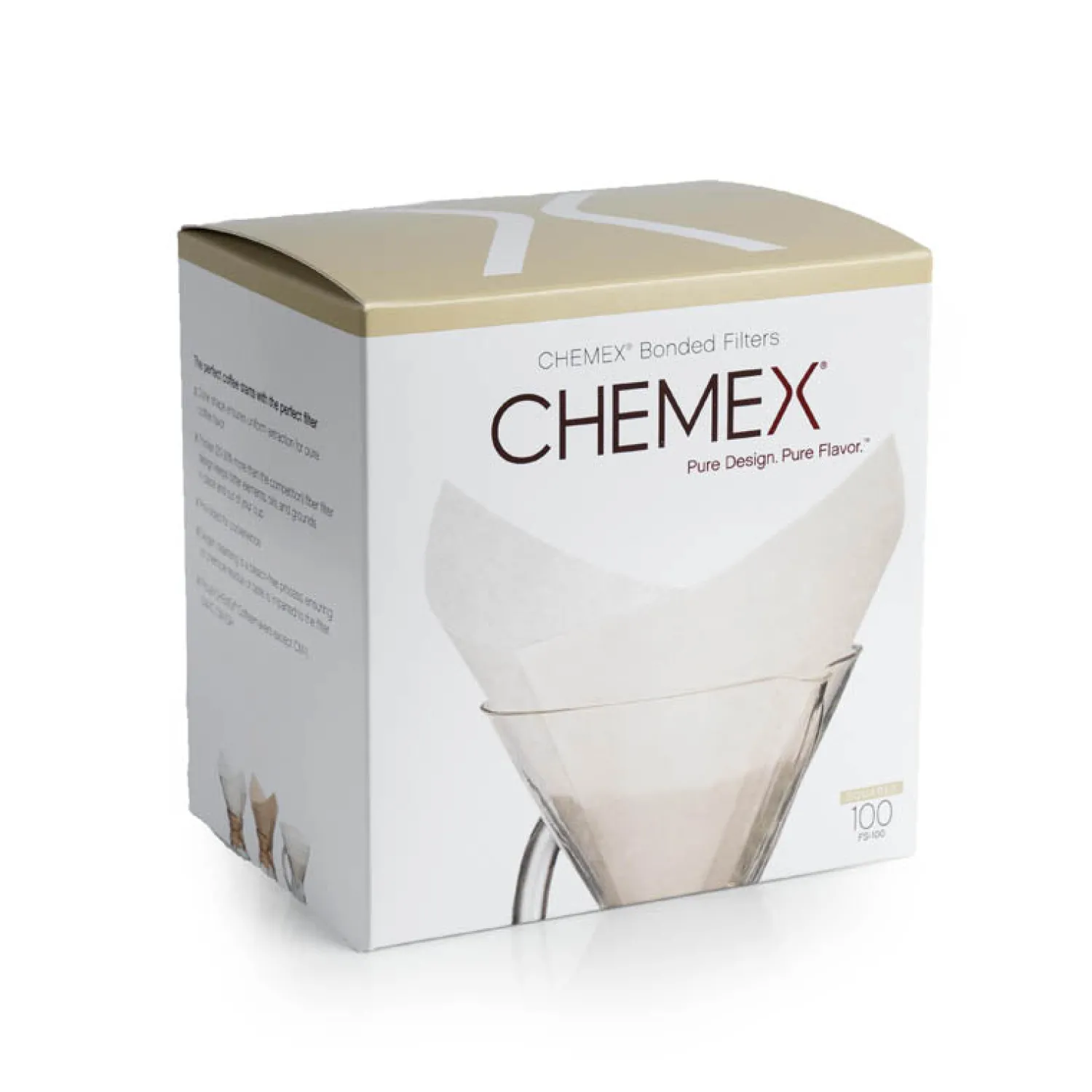 Ma Caféine Machine Maintenance | Manual Infusions>Chemex | Square Filters for Chemex® 6 Cups