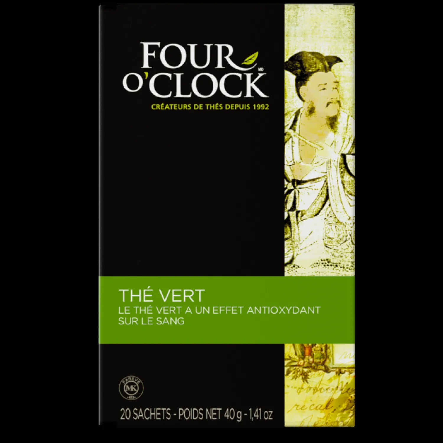 Ma Caféine Green Teas | In Bag>Four O'Clock | Green tea
