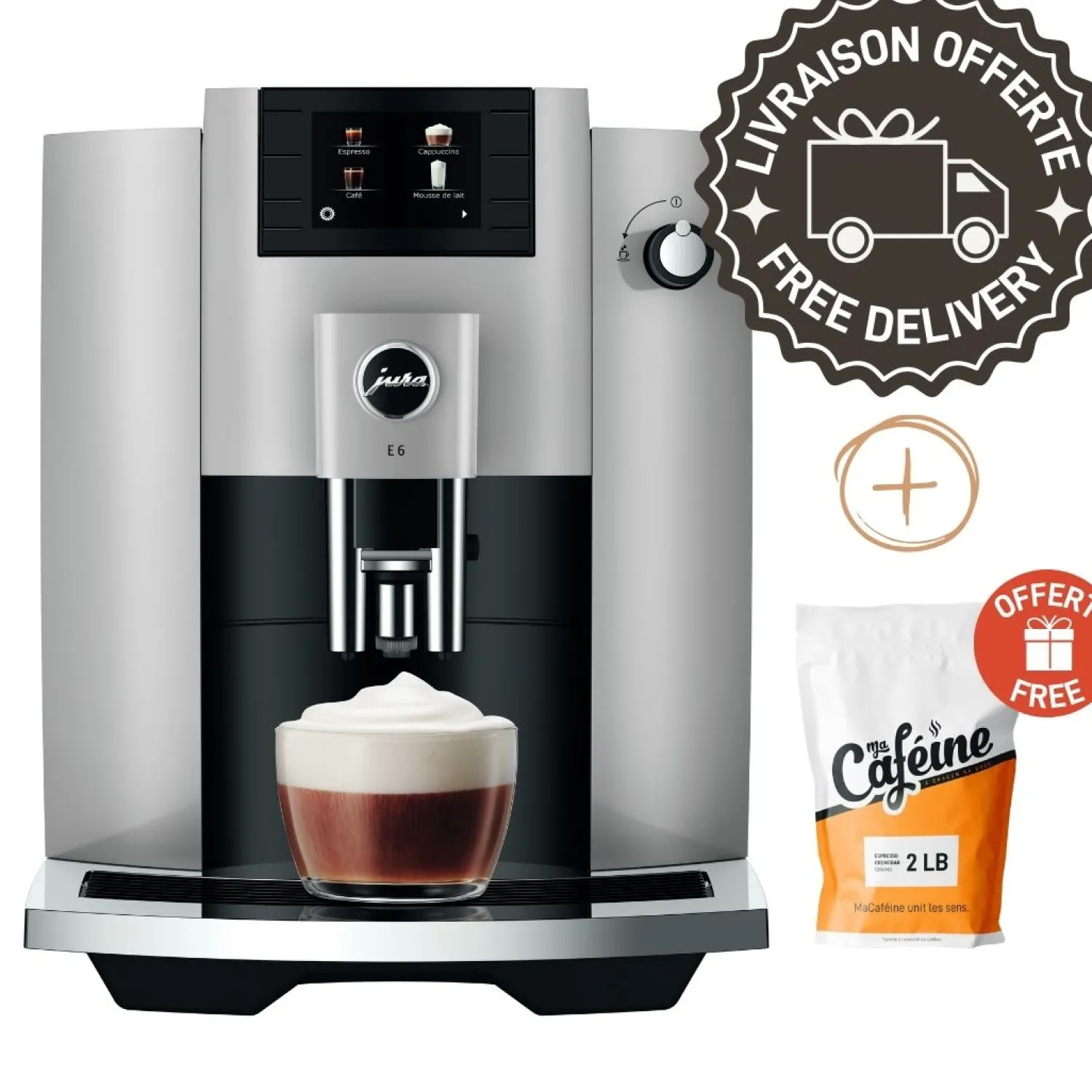 Ma Caféine Jura | Automatic>Jura | E6 Platinum