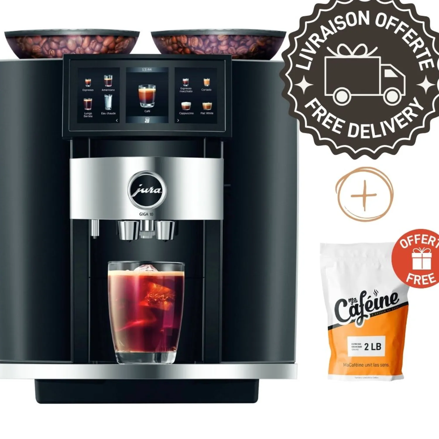Ma Caféine Cold Brew | Cold Brew Machine>Jura | Giga 10 Diamond Black *ON ORDER*