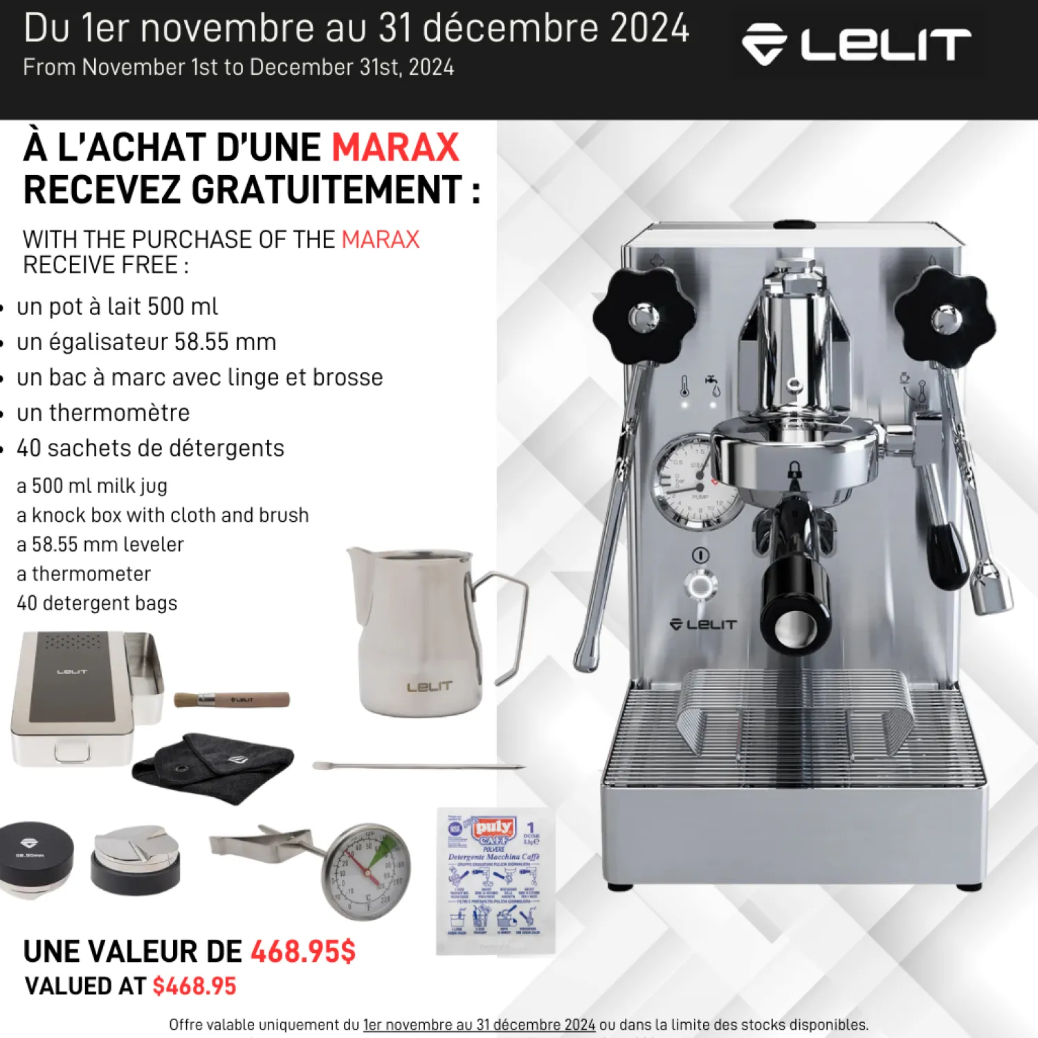 Ma Caféine Lelit | Manual>Lelit | MaraX PL62X