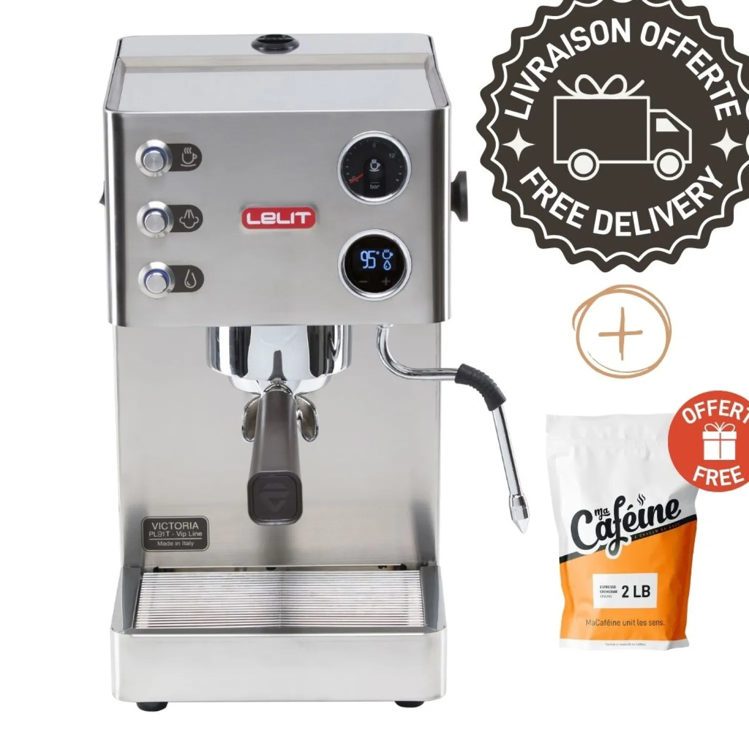 Ma Caféine Lelit | Manual>Lelit | Victoria PL91T