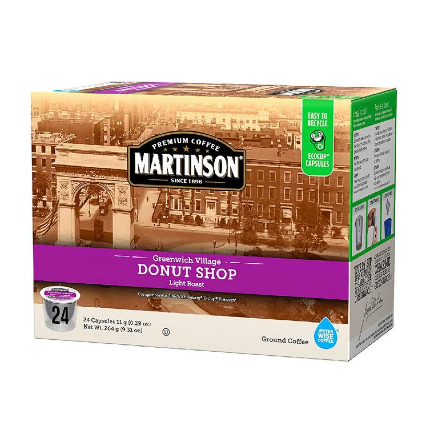 Ma Caféine K-Cup Capsules>Martinson | Donut Mix Keurig K-Cup Coffee Pods