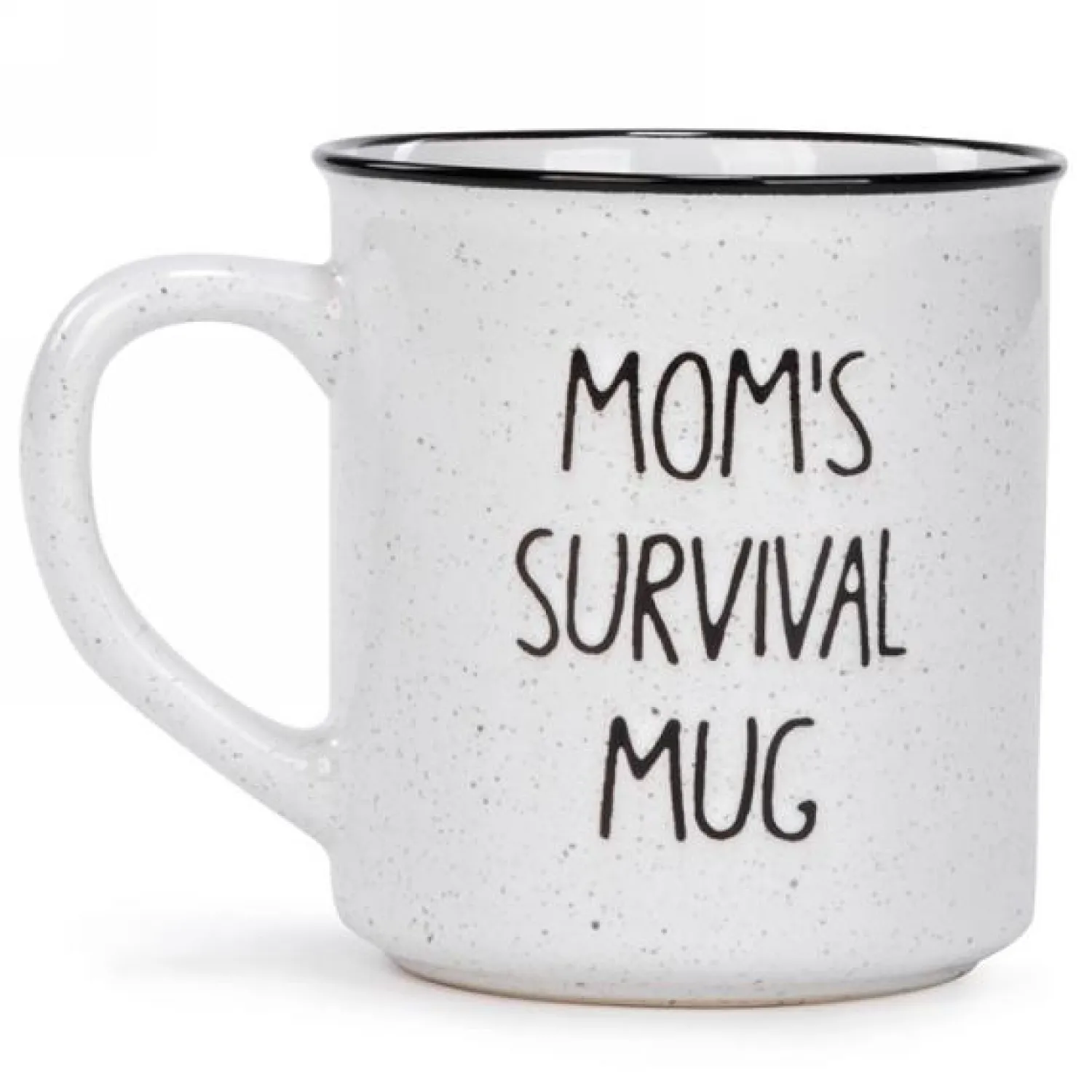 Ma Caféine Ceramic Mugs | Message Mugs>Mom's survival mug