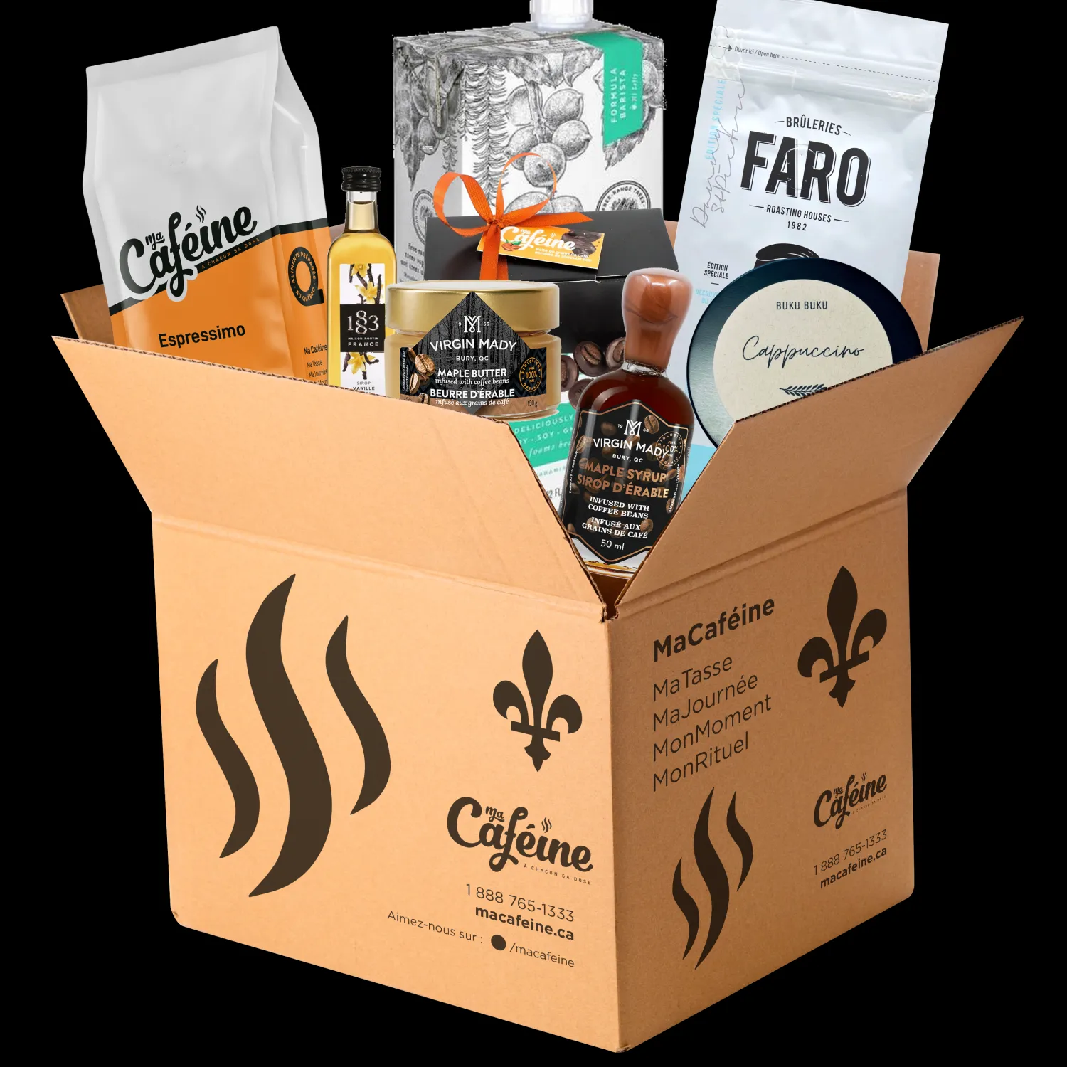 Ma Caféine Ma Caféine Gifts Boxes>The Coffee Passionate Box