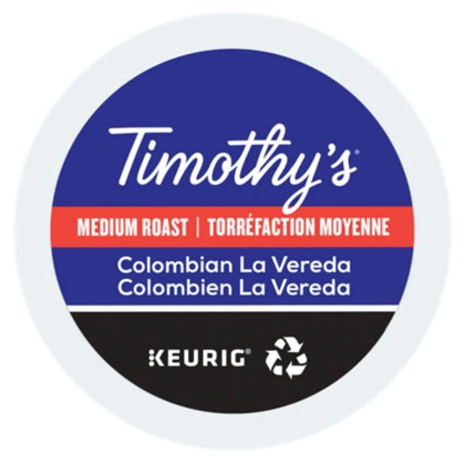 Ma Caféine Keurig | K-Cup Capsules>Timothy’s | Colombian La Vereda 24 kcup capsules